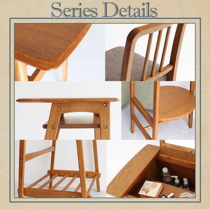 コーナーラック 4段 幅35 奥行35 高さ140cm ディスプレイラック 天然木 コンパクト 省スペース 木製 ヴィンテージ レトロ おしゃれ リビング 棚 ラック R-3742(代引不可)