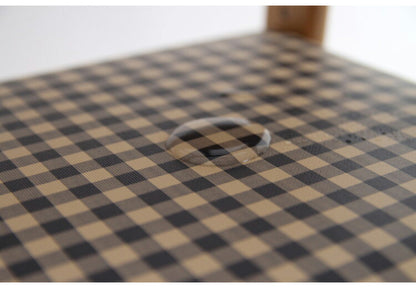 キッズチェア ハイタイプ 天然木 ハイチェア チェック 子ども用 こども キッズ用 椅子 いす イス ベビーチェア 木製 テーブル ダイニング 赤ちゃん お子様(代引不可)