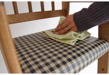 キッズチェア ハイタイプ 天然木 ハイチェア チェック 子ども用 こども キッズ用 椅子 いす イス ベビーチェア 木製 テーブル ダイニング 赤ちゃん お子様(代引不可)