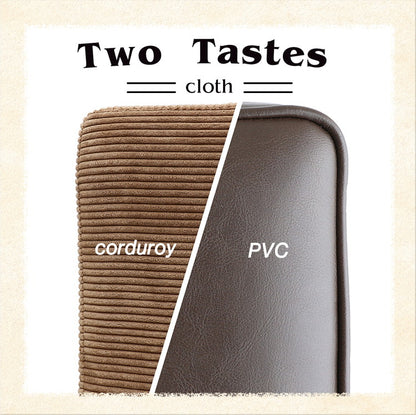 オットマン スツール ヴィンテージ 天然木 ワイピング加工 コーデュロイ PVC ブラウン レトロ オールド 上質 コンパクト 棚板付き 収納 新生活 コンパクト インテリア 北欧 おしゃれ イス 椅子 チェア(代引不可)