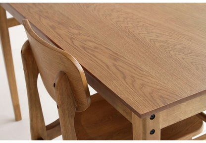 ダイニングテーブル 幅120cm 長方形 天然木 コンパクト おしゃれ 北欧 ナチュラル シンプル 2人用 オーク材 一人暮らし 新生活 カフェ風 木製 2人掛け 木目調(代引不可)