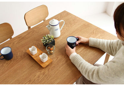 ダイニングテーブル 幅120cm 長方形 天然木 コンパクト おしゃれ 北欧 ナチュラル シンプル 2人用 オーク材 一人暮らし 新生活 カフェ風 木製 2人掛け 木目調(代引不可)