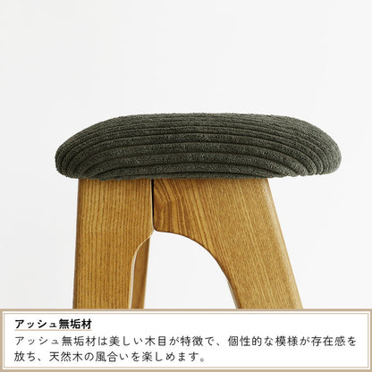 スツール 折りたたみ 幅42 奥行40 高さ60.5cm ハイチェア 木脚 天然木 コンパクト 折り畳み式 カウンターチェア ヴィンテージ風 リビング ダイニング ワンルーム 玄関 椅子 折りたたみ椅子 ST-3748(代引不可)