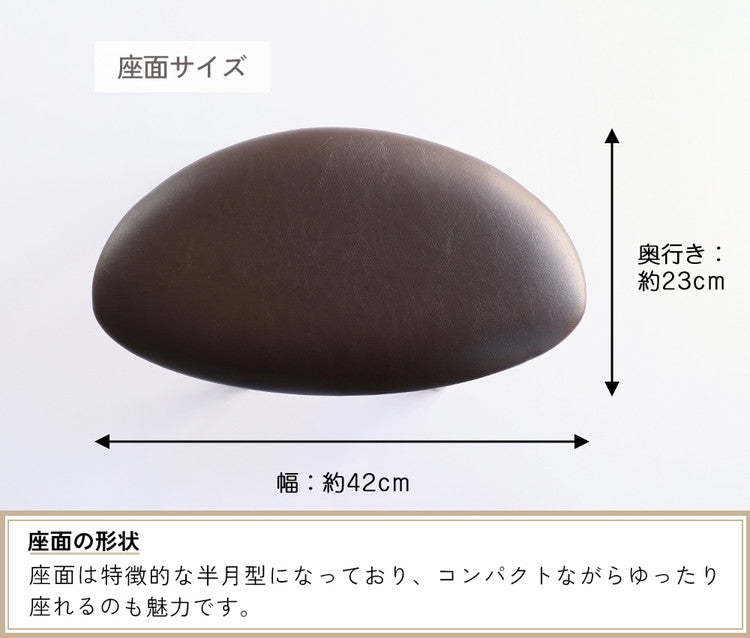 スツール 折りたたみ 幅42 奥行40 高さ60.5cm ハイチェア 木脚 天然木 コンパクト 折り畳み式 カウンターチェア ヴィンテージ風 リビング ダイニング ワンルーム 玄関 椅子 折りたたみ椅子 ST-3748(代引不可)