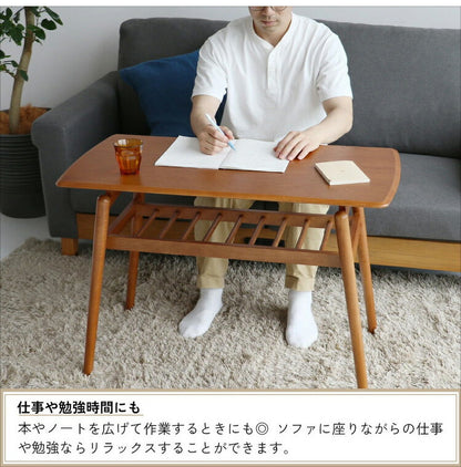 テーブル 幅90cm 折りたたみテーブル ローテーブル リビングテーブル センターテーブル 座卓 オーク ナチュラル ブラウン 折り畳み 収納 無垢材 北欧 おしゃれ(代引不可)