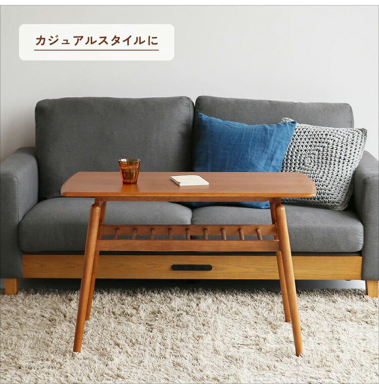 テーブル 幅90cm 折りたたみテーブル ローテーブル リビングテーブル センターテーブル 座卓 オーク ナチュラル ブラウン 折り畳み 収納 無垢材 北欧 おしゃれ(代引不可)