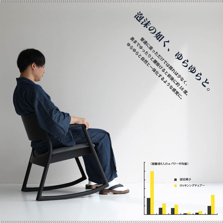 ロッキングチェア アームチェア 幅54cm 日本製 完成品 天然木 木製 おしゃれ 北欧 ヴィンテージ いす 椅子 イス リビング リラックス 1人掛け 1人用(代引不可)