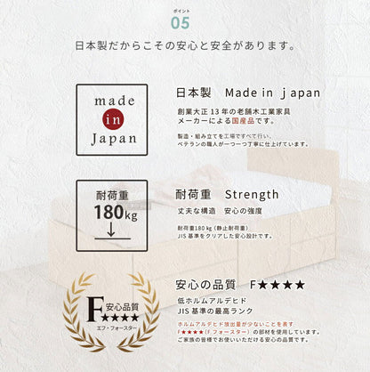 ベッド シングルショート 収納付き 日本製 フレームのみ 大容量 ベッドフレーム 木製 引き出し付き 収納ベッド 木製ベッド シンプル インテリア 北欧 おしゃれ かわいい(代引不可)