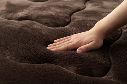 ラグ こたつ敷き布団 長方形大 幅広ラグ 約220×300cm 無地 敷き物 こたつ敷き ボリュームタイプ(代引不可)