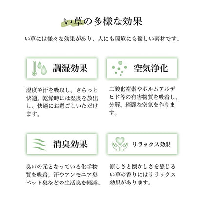 日本製 い草 足枕 くつろぎ 刺しゅう入り 父の日 母の日 ギフト(代引不可)