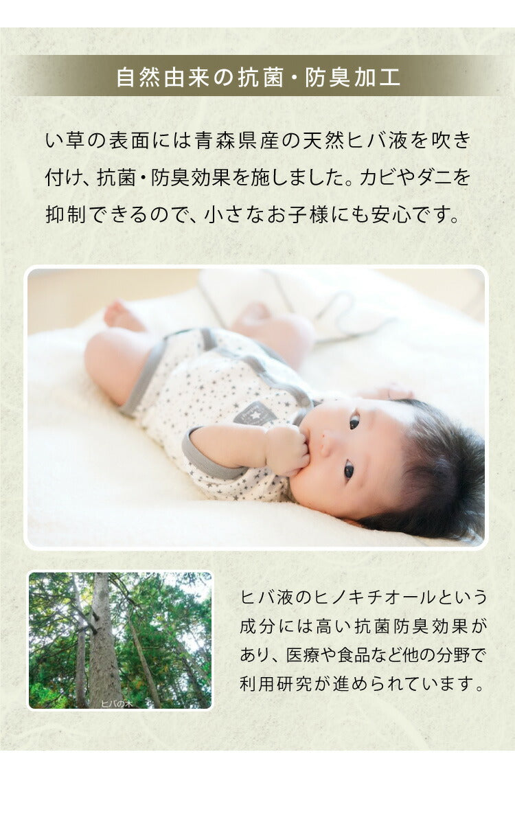 国産 い草 置き畳 ユニット畳 82×82cm 6枚セット 日本製 半畳 畳 ユニット 畳マット藺草 和風 和室 リビング 和家具 簡単 軽量 防音 傷防止 子供部屋 キッズ ふっくら 和モダン(代引不可)