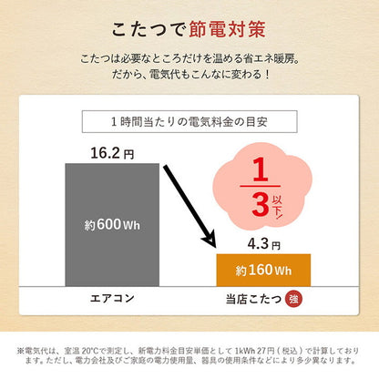 こたつ テーブル 椅子 4点セット 75×75cm ハイタイプ ロータイプ 一人用 一人暮らし テレワーク デスク 在宅ワーク こたつ台 こたつ布団 オールシーズン 北欧 おしゃれ かわいい パーソナルこたつ(代引不可)