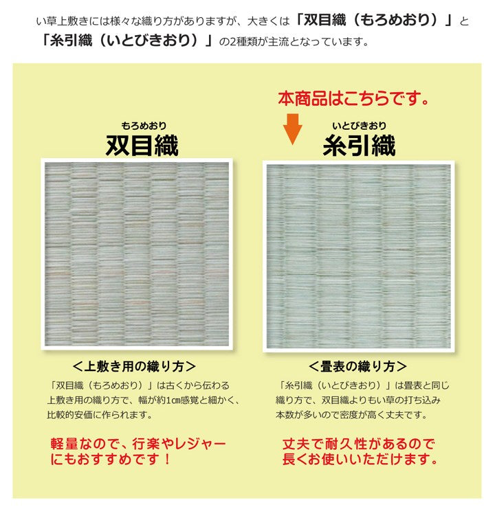 純国産 い草 上敷き 六一間3畳 約185×277cm カーペット 糸引織 『梅花』敷物 絨毯 じゅうたん マット インテリア 北欧 OK オールシーズン 新生活 シンプル(代引不可)