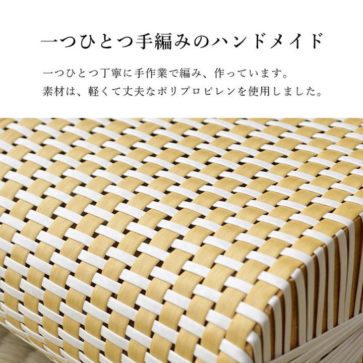 枕 30×20cm 枕 まくら PPまくら PP枕 籐枕風 ピロー 通気性 蒸れない ポリプロピレン 軽い 丈夫 手編み インテリア オールシーズン 寝具 おしゃれ(代引不可)