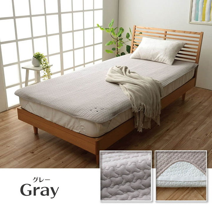 敷きパッド 100×200cm イブル シングル 寝具 敷バッド 綿 100% 赤ちゃん イブル 洗える ギフト アイボリー インテリア 寝具 おしゃれ オールシーズン(代引不可)