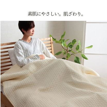 肌掛け布団 140×190cm イブル シングル 寝具 肌掛け布団 掛布団 綿 100% イブル 洗える ギフト 寝具 オールシーズン おしゃれ インテリア ギフト プレゼント(代引不可)