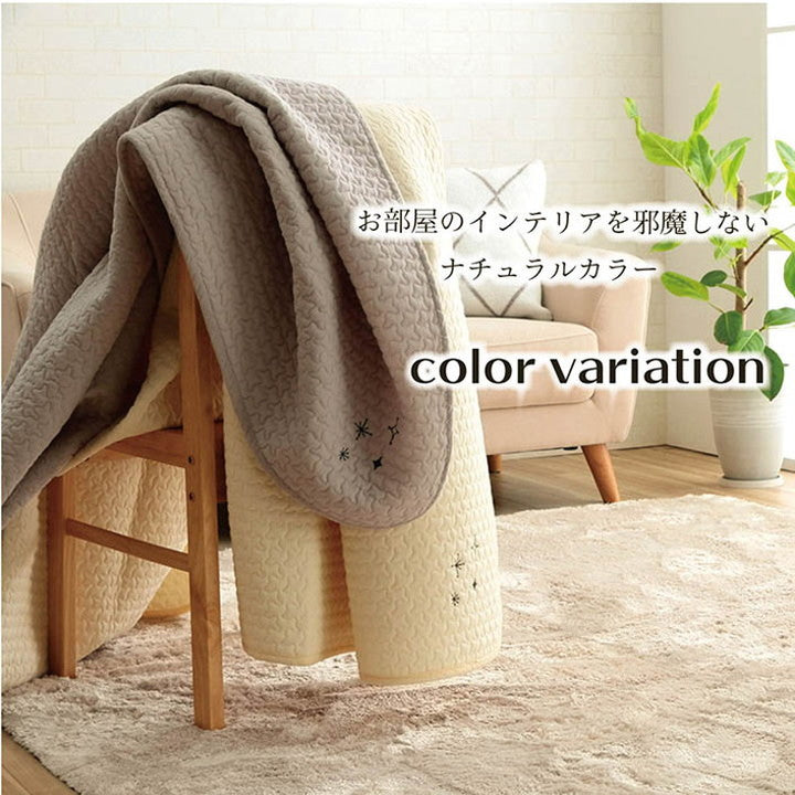 マルチカバー 約200×250cm イブル 寝具 マルチ カバー 綿 100% 洗える ギフト インテリア シンプル 北欧 おしゃれ かわいい オールシーズン もこもこ(代引不可)