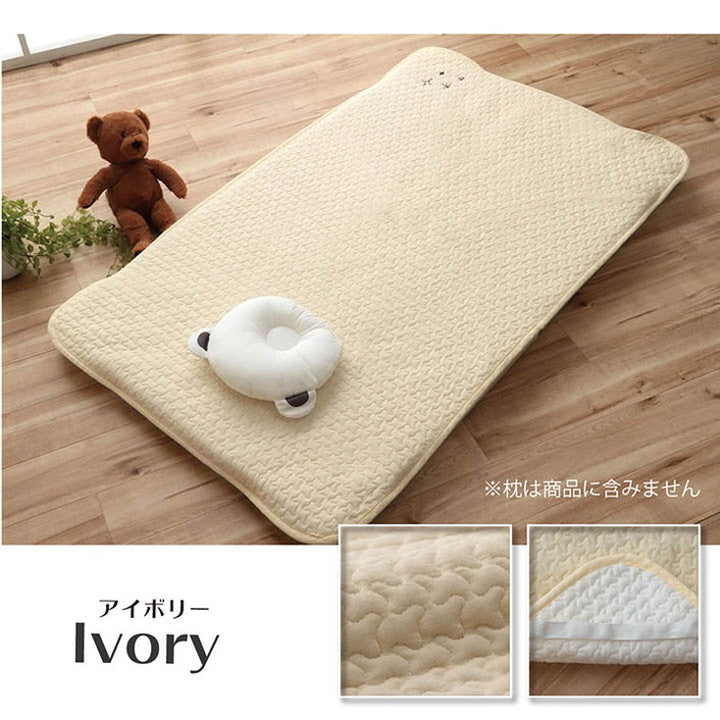 ベビー敷きパッド 70×120cm イブル 洗濯可能 ベビー 寝具 ベビー 子供 赤ちゃん 敷パッド 綿 100% イブル 洗える ギフト インテリア 寝具 オールシーズン おしゃれ(代引不可)