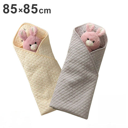 おくるみ 85×85cm 寝具 ベビー 赤ちゃん 子供 おくるみ 綿 100% 洗える ギフト イブル 寝具 オールシーズン おしゃれ インテリア ギフト プレゼント 出産祝い(代引不可)