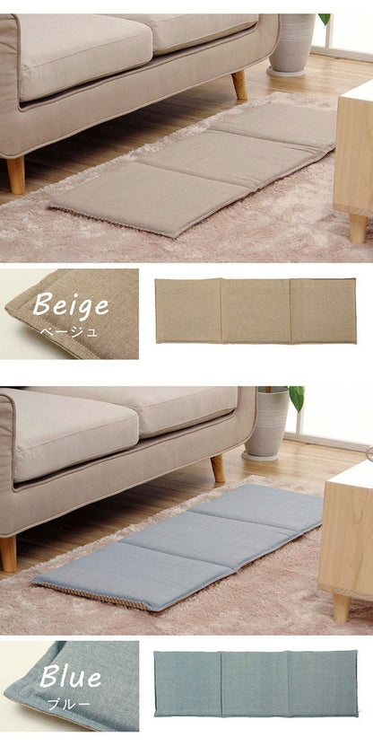 クッション シート長方形 約43×130cm シートクッション 日本製 四角 オーガニックコットン 綿100% 無地 洗える リビング ダイニング チェア イス インテリア 北欧 かわいい 韓国インテリア おしゃれ(代引不可)