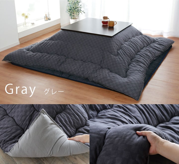 厚掛けこたつ布団 日本製 205×315cm 長方形 裏起毛 シンプル おしゃれ かわいい 新生活 一人暮らし(代引不可)