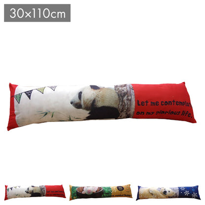 ピロー 洗える やわらかい 枕『デジタルプリント抱き枕』豚 約30×110cm デジタルプリント抱き枕(代引不可)