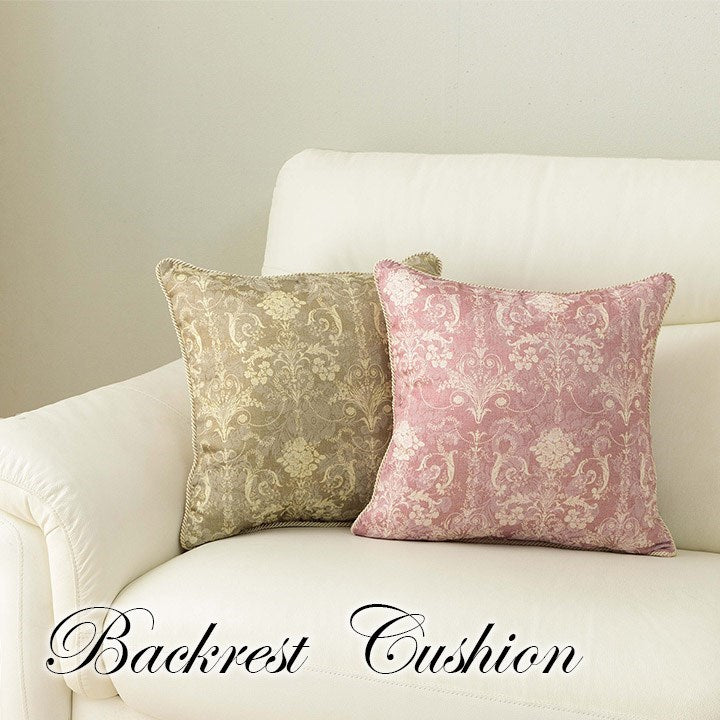 クッション 背当て ソファー エレガンス 国産 日本製 ベージュ 約43×43cm エレガンス(代引不可)