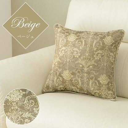 クッション 背当て ソファー エレガンス 国産 日本製 ベージュ 約43×43cm エレガンス(代引不可)