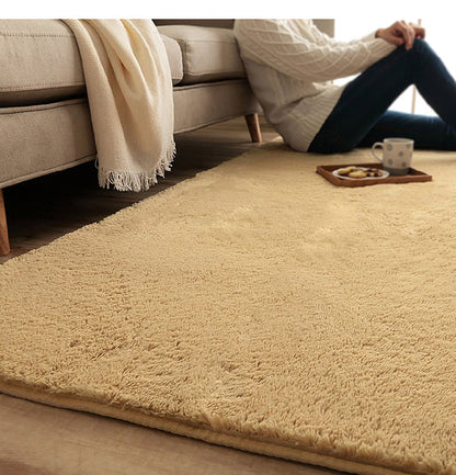 ラグ カーペット ふわふわ 洗える 長方形 200×250cm 3畳 滑りにくい 無地 コンパクト オールシーズン 床暖房 ホットカーペット対応 おしゃれ かわいい フィリップ2(代引不可)