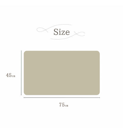 玄関マット シャギー 高密度 ふんわり ふかふか 肌ざわり 滑りにくい スタンドミラー前 シンプル ナチュラルカラー 45×75cm おしゃれ かわいい(代引不可)