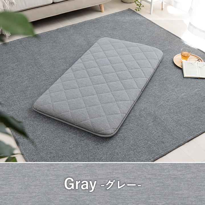 クッション 約65×180cm 座布団 冷感 ひんやり ペット 寝転ぶ 三層 キルティング 洗える 長座布団 接触冷感 お昼寝マット 長時間 お尻が痛くなりにくい(代引不可)