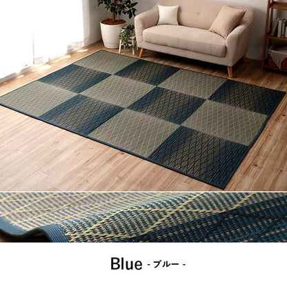 い草 畳 約240×320cm 自然素材 カーペット ラグ インテリア 夏用 節電 無地 涼しい ダイヤ柄 シンプル クッション性 抗菌 防臭 ウレタン 不織布 調温 リラックス インテリア おしゃれ 北欧(代引不可)