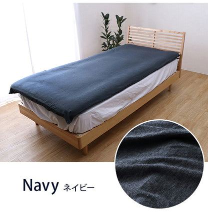 マイン シングル 敷カバー 綿100% 洗える 天竺ニット セ おしゃれ 布団カバー 敷きカバー 敷布団カバー シンプル 年間 新生活 天然素材105×215cmシングル(代引不可)