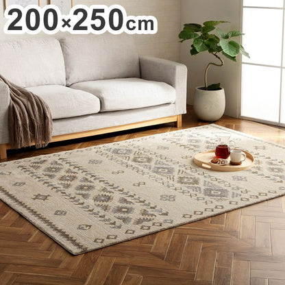 ラグ カーペット 約200×250cm モルドバ製 ウィルトン織り 長方形 柔らかタッチ ボリューム感 高級感 オールシーズン おしゃれ かわいい 北欧 韓国インテリア インテリア お洒落(代引不可)