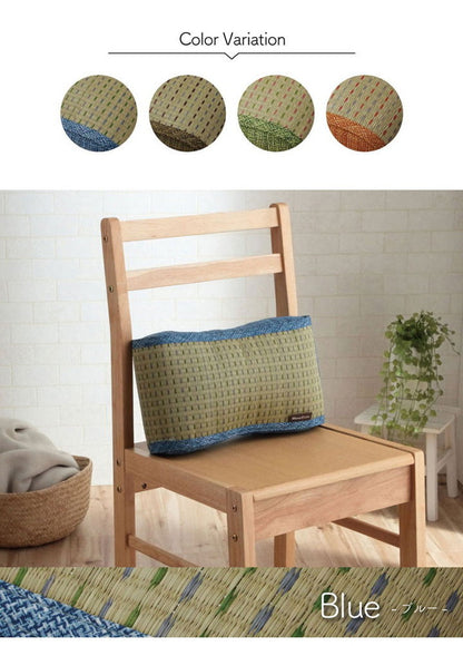 クッション くつろぎ リラックス い草 抗菌防臭 消臭 シンプル 小林製薬コバガード使用 チェア イス インテリア 北欧 かわいい 韓国インテリア おしゃれ オシャレ(代引不可)