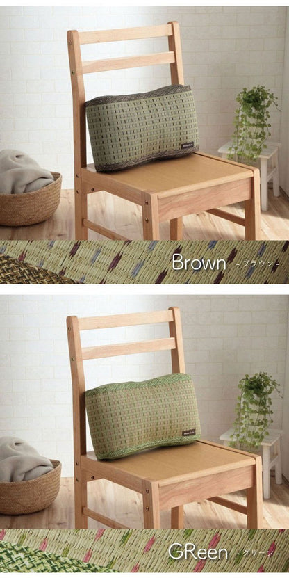 クッション くつろぎ リラックス い草 抗菌防臭 消臭 シンプル 小林製薬コバガード使用 チェア イス インテリア 北欧 かわいい 韓国インテリア おしゃれ オシャレ(代引不可)