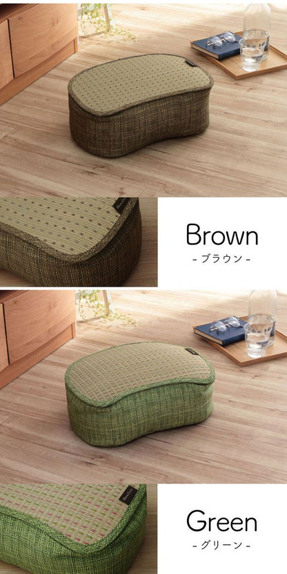 クッション くつろぎ リラックス スマホ い草 抗菌防臭 消臭 シンプル 小林製薬コバガード使用 イス インテリア 北欧 かわいい 韓国インテリア おしゃれ オシャレ(代引不可)