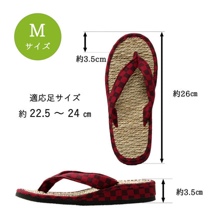 草履 サンダル M L 日本製 い草 痛くない レディース 軽量 おしゃれ 可愛い かわいい スリッパ 部屋履き 大きい 小さい ギフト プレゼント(代引不可)