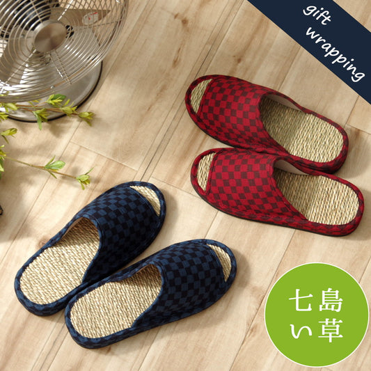 スリッパ 部屋履き M い草クッション レディース おしゃれ 可愛い かわいい イグサ 井草 ギフト プレゼント ラッピング(代引不可)