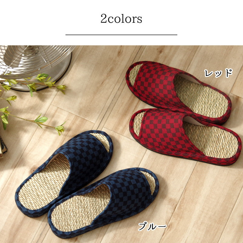 スリッパ 部屋履き M い草クッション レディース おしゃれ 可愛い かわいい イグサ 井草 ギフト プレゼント ラッピング(代引不可)