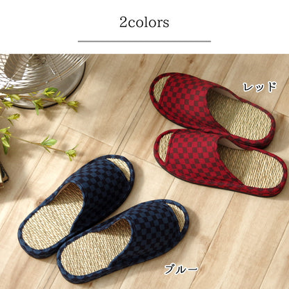 スリッパ 部屋履き M い草クッション レディース おしゃれ 可愛い かわいい イグサ 井草 ギフト プレゼント ラッピング(代引不可)