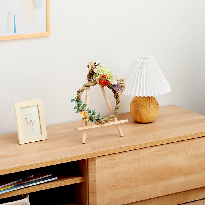 い草 リース 雑貨 飾り 消臭効果 リラックス効果 アレンジ 約20cm丸 かわいい おしゃれ(代引不可)