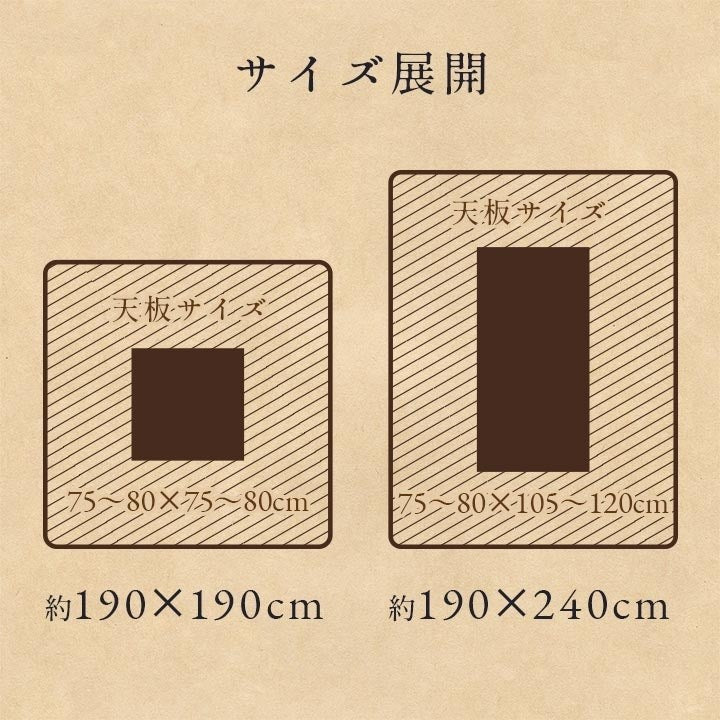 こたつ布団 正方形 単品 カジュアル チェック柄 撥水 ネイビー 約190×190cm カリス(代引不可)