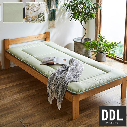 敷布団 140×210cm ダブルロング 日本製 寝具 敷き布団 抗菌防臭 防ダニ 東洋紡フィルハーモニー ヒバエッセンス 日本製 オールシーズン インテリア 寝具 国産(代引不可)