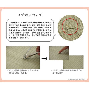 枕 まくら い草 消臭 ごろ寝 抗菌防臭 消臭 シンプル 小林製薬コバガード使用 約50×30cm ブルー クリア(代引不可)