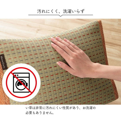 クッション くつろぎ い草 抗菌防臭 シンプル 小林製薬コバガード使用 イス インテリア 北欧 かわいい 韓国インテリア おしゃれ オシャレ 小物 コンパクト プレゼント(代引不可)