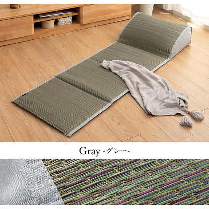 い草 マット クッション 頭部付き くつろぎ お昼寝 グリーン 約60×180cm(代引不可)