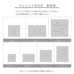 純国産 い草 日本製 単品 約82×164×1.7cm 置き畳 ユニット畳 簡単 和室 ブラウン 軽量 ジョイント付き 国産 いぐさ い草 上敷き ジョイントマット プレイマット 長方形 正方形 畳マット 畳(代引不可)