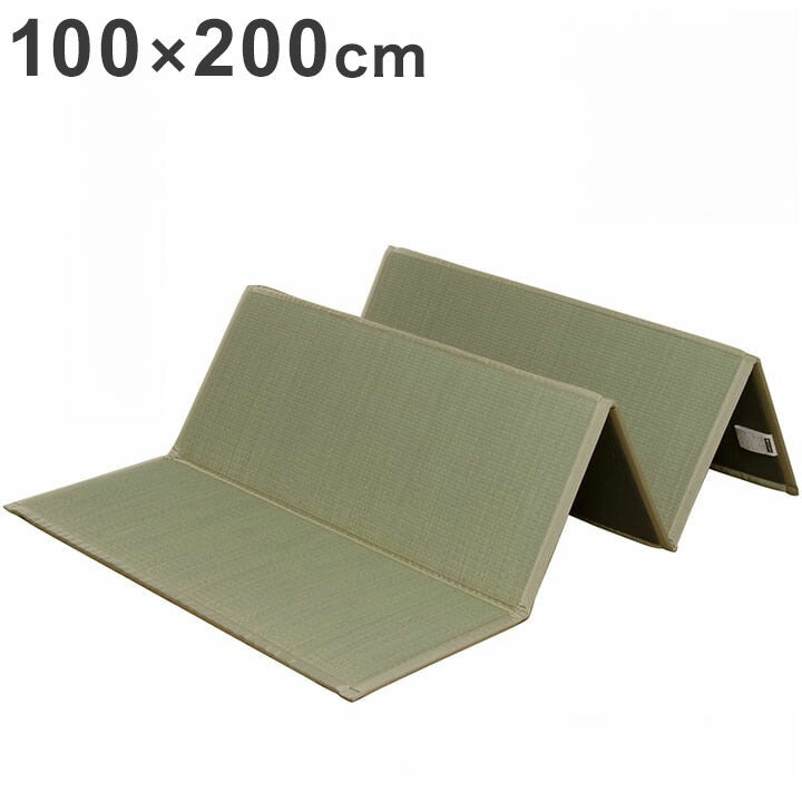 い草 ユニット 約100×200cm マットレス 畳 軽量 抗菌防臭 消臭 防音 断熱性 お手入れ 簡単 楽 収納 便利 シンプル インテリア 北欧 おしゃれ オールシーズン 新生活 リビング 寝具(代引不可)