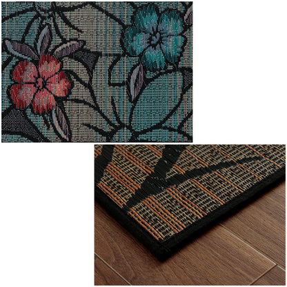 玄関マット 約35×90cm い草 高級感 モダン おすすめ 上がり框 和モダン おしゃれ クッション性 花柄 高級感 室内 天然素材 インテリア オールシーズン ラグ カーペット おしゃれ 北欧(代引不可)